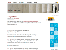 Tablet Screenshot of juliansanchez.com